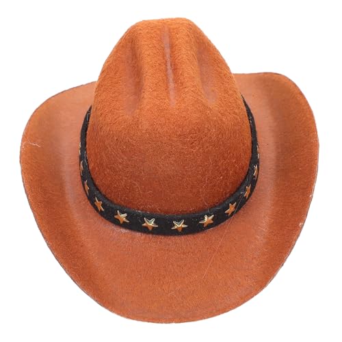 OSOLADY Hundecowboyhut mit Stern Modisch und Bequem Hautfreundlich für Kleine Hunde und Welpen Stilvolles Partyzubehör und Haustierkostüm Perfektes Accessoire für Hundebesitzer und von OSOLADY