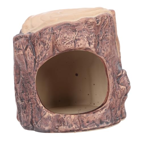 OSOLADY Keramik Hamster Nest Sommerkühlung Schlafhöhle für Kleintiere Wie Eichhörnchen und Igel Langlebiges Keramikhaus als Versteck und Schlafplatz Leicht zu Reinigen für Hamsterkäfig OSOLADY Keramik Hamster Nest Sommerkühlung Schlafhöhle für Kleintiere Wie Eichhörnchen und Igel Langlebiges Keramikhaus als Versteck und Schlafplatz Leicht zu Reinigen für Hamsterkäfig von OSOLADY