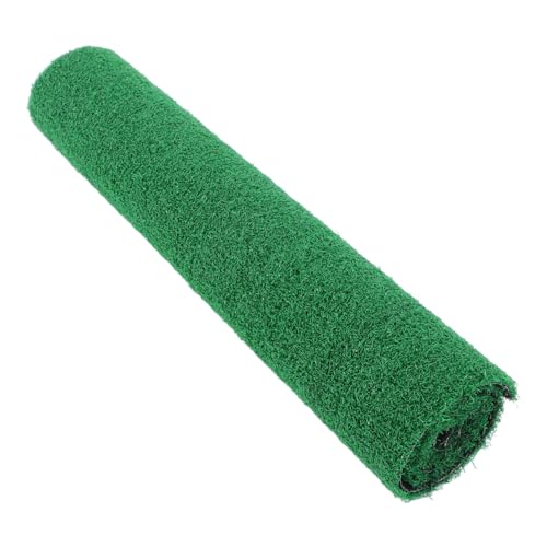 OSOLADY Realistischer Rasenteppich für Aquatische Schildkröten Robuste Künstliche Grasmatte als Basking plattform und Reptilrampe für Aquarium und Terrarium Strapazierfähige Outdoor innen von OSOLADY