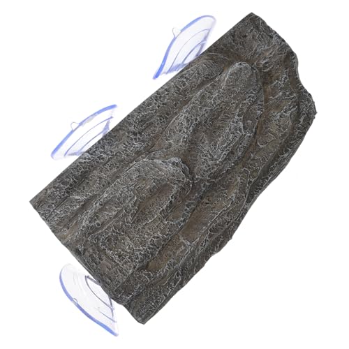 OSOLADY Schildkrötenplattform mit Starkem Saugnapf Aquarien deko Sonnenplatz für Kleine Wasserschildkröten und Amphibien rutschfeste Kletterfläche Robust und Kippsicher Dekoratives von OSOLADY
