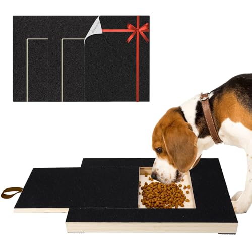 OT-NVWOZR Kratzbrett für Hunde mit Leckerli Box, 35x25x3cm Krallenschleifer für Hunde mit 3 Ersatzblättern Schleifpapier, Stressfrei Kratzbrett Dog Nail Scratch Board für Hundekrallen OT-NVWOZR Kratzbrett für Hunde mit Leckerli Box, 35x25x3cm Krallenschleifer für Hunde mit 3 Ersatzblättern Schleifpapier, Stressfrei Kratzbrett Dog Nail Scratch Board für Hundekrallen von OT-NVWOZR