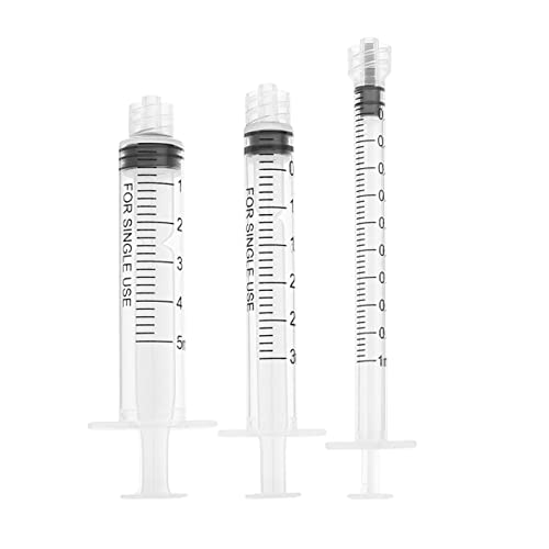Spritze Welpe, 1ml 3ml 5ml Haustierspritze, Haustier -Fütterungsspritzen, geeignet für Kätzchen Eichhörnchen und andere neugeborene Haustiere Spritze Welpe, 1ml 3ml 5ml Haustierspritze, Haustier -Fütterungsspritzen, geeignet für Kätzchen Eichhörnchen und andere neugeborene Haustiere von OTKARXUS
