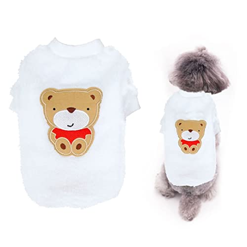 Hundepullover, 1 Stück, warm, Fleece-Sweatshirt, Hunde-Outfit, Haustierkleidung, Hunde-Kapuzenpullover mit 2 Beinen für kleine, mittelgroße und große Hunde, Katzenbekleidung von OTKARXUS