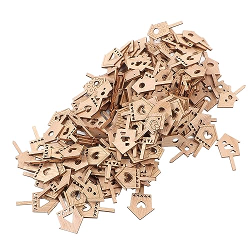 200 Stück Holzausschnitte in Käfigform für Vögel unfertige Holzschnitte für die Herstellung von Kunstobjekten aus Holz 200 Stück Holzausschnitte in Käfigform für Vögel unfertige Holzschnitte für die Herstellung von Kunstobjekten aus Holz von OUCRIY