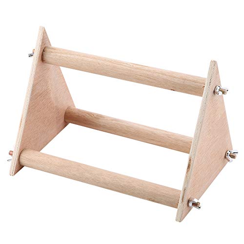 Afrikanischer Ständer, Ständer, 22 X 13 X 5 Ständer, Sitzstange, Vogel, Haustier, Stehender Spielplatz, Lustiger Aktivitäts-Spielständer aus Holz Afrikanischer Ständer, Ständer, 22 X 13 X 5 Ständer, Sitzstange, Vogel, Haustier, Stehender Spielplatz, Lustiger Aktivitäts-Spielständer aus Holz von OUCRIY