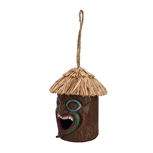 Hängendes Vogelhaus, Lustiges Design, Kunstharz, Vogelnest, Hausgarten, Ornament, 20 X 12 cm Hängendes Vogelhaus, Lustiges Design, Kunstharz, Vogelnest, Hausgarten, Ornament, 20 X 12 cm von OUCRIY