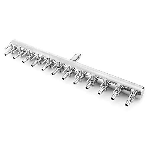 OUCRIY 12 Gelenke Aquarium Luftstromregelventil Aquarium Edelstahl Regler Zubehör OUCRIY 12 Gelenke Aquarium Luftstromregelventil Aquarium Edelstahl Regler Zubehör von OUCRIY