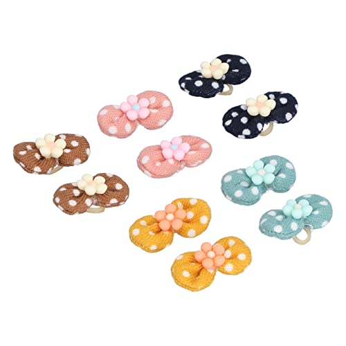 OUCRIY 20 Stück Hunde-Haarschleifen, Haustier-Haarschleifen mit Gummibändern, Haarspange, Haustier-Haarschleifen, Gummiband, Hunde-Haarschleifen, Buntes Zubehör OUCRIY 20 Stück Hunde-Haarschleifen, Haustier-Haarschleifen mit Gummibändern, Haarspange, Haustier-Haarschleifen, Gummiband, Hunde-Haarschleifen, Buntes Zubehör von OUCRIY