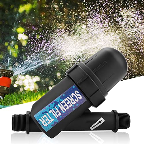 OUCRIY Screen Irrigi 23×14×6 3 4 Mesh-Filter mit Großer Kapazität für Tropfbewässerung, Wassertank, Poolpumpe von OUCRIY