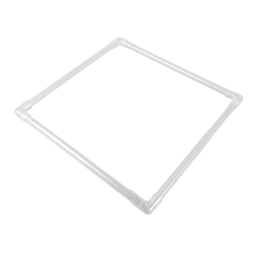 OUNONA 1 Set Schwimmende Wasserlinsenringe Babyfütterungsfischring Fischfütterer Quadratisch Kleines Aquarium Für Aquarium Wasserlinsenringe Tank Schwimmender Wasserlinsenring von OUNONA