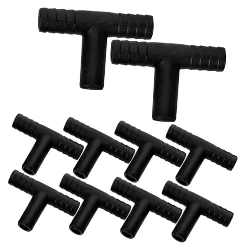 OUNONA 10 Stück Teiliges Wasserfontänen Zubehör T Förmiger Schlauchadapter für DIY Tischbrunnen und Praktisch für Dekorationen OUNONA 10 Stück Teiliges Wasserfontänen Zubehör T Förmiger Schlauchadapter für DIY Tischbrunnen und Praktisch für Dekorationen von OUNONA