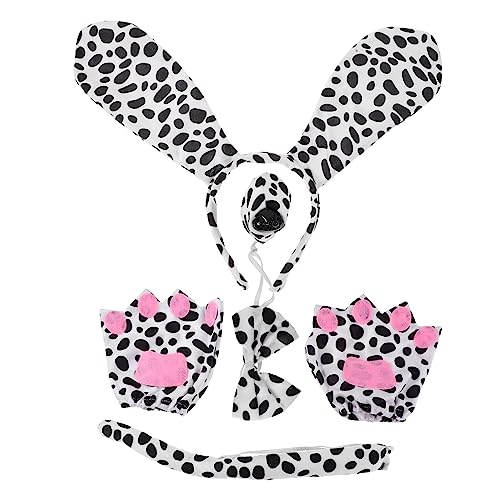 OUNONA 1Satz Hundekostüm mit Eselsohren und Fliege Teiliges Accessoire für Partys und Besondere Anlässe aus Hautfreundlichem und Bequem OUNONA 1Satz Hundekostüm mit Eselsohren und Fliege Teiliges Accessoire für Partys und Besondere Anlässe aus Hautfreundlichem und Bequem von OUNONA