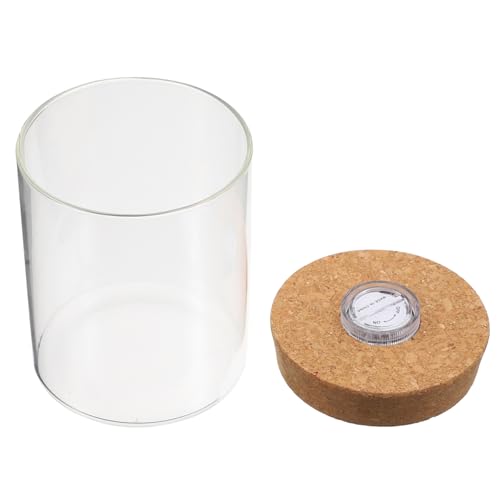 OUNONA 1Stück Mini Fischtank Glasflasche mit LED Licht Transparente DIY Flasche für Kreative Dekoration und Mikro Landschaft Innen und Außenbereiche OUNONA 1Stück Mini Fischtank Glasflasche mit LED Licht Transparente DIY Flasche für Kreative Dekoration und Mikro Landschaft Innen und Außenbereiche von OUNONA