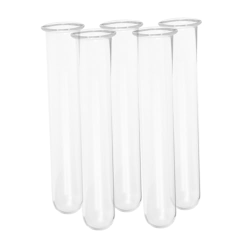 OUNONA 5stücke Glas Reagenzglas Ausbreitung Pflanzer Ausbreitung Gefäß Anlage Terrarium Multi Verwenden Glas Gefäß Für Pflanzen Hydroponische Vase Für Schreibtisch von OUNONA