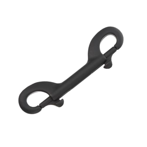 OUNONA Heavy Duty Trigger Clip Clasp Für Tierführungen Hochwertiger Edelstahl Doppelter Karabiner Für Outdoor-aktivitäten Robust Und Vielseitig Einsetzbar von OUNONA
