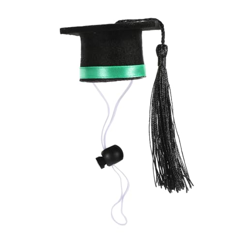 OUNONA Hut Für Haustierkostüme Kappen Hüte Mini Kleintierbekleidung Winzig Haustiere Party Haustierhut Mütze Haustier Hamster Kleine Graduiertenmütze Abschluss Green Gefühlt OUNONA Hut Für Haustierkostüme Kappen Hüte Mini Kleintierbekleidung Winzig Haustiere Party Haustierhut Mütze Haustier Hamster Kleine Graduiertenmütze Abschluss Green Gefühlt von OUNONA