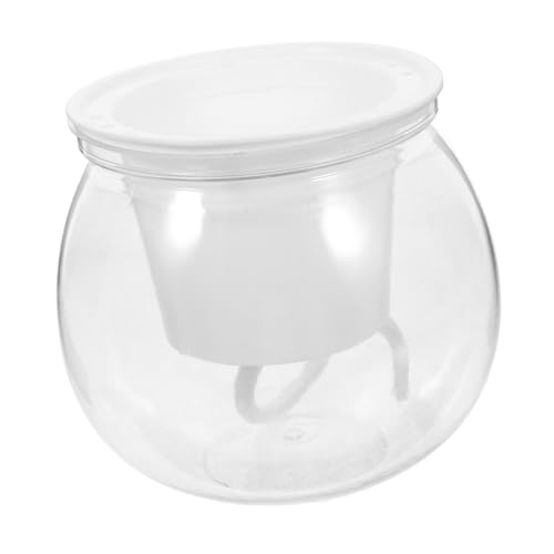 OUNONA Hydroponischer Pflanzenblütentopf Fisch Aquaponik klarer selbstbewässernder Pflanzer hydroponisches Aquarium leichtes Aquarium Schreibtisch-Aquarium Aquarienbecken Plastik OUNONA Hydroponischer Pflanzenblütentopf Fisch Aquaponik klarer selbstbewässernder Pflanzer hydroponisches Aquarium leichtes Aquarium Schreibtisch-Aquarium Aquarienbecken Plastik von OUNONA