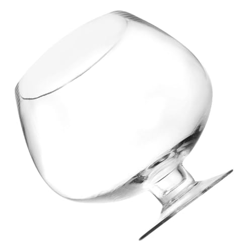 OUNONA Ökologische Fischtankvase Desktop-Goldfischbecken Fischschalen für Tafelaufsätze Schreibtisch-Aquarium dekoratives Aquarium Multifunktions-Aquarium Glas Transparent von OUNONA