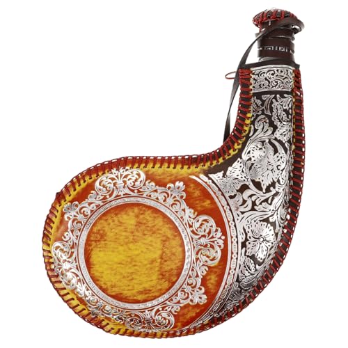 OUNONA Wasserbeutel Wasserbeutel Wanderung Traditionelle Tasche Alkoholbeutel Vintage-Tasche Weinbeutel Tragbarer Wasserbeutel Wasserflaschenbeutel Tasche Spezielle Wassertasche Leder OUNONA Wasserbeutel Wasserbeutel Wanderung Traditionelle Tasche Alkoholbeutel Vintage-Tasche Weinbeutel Tragbarer Wasserbeutel Wasserflaschenbeutel Tasche Spezielle Wassertasche Leder von OUNONA