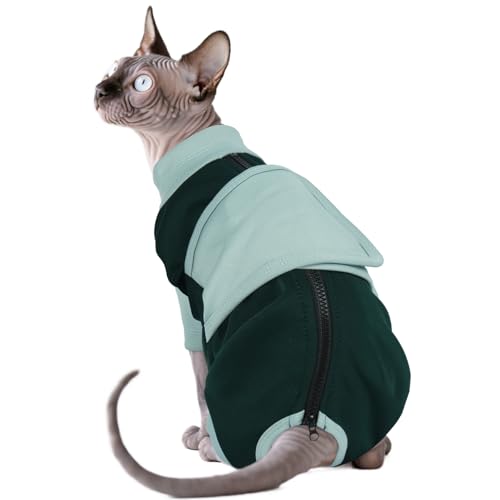 OUOBOB Beruhigungsgeschirr für Katzen, Anti-Stress Weste mit Reißverschluss, Angsthemd für Katzen bei Feuerwerk & Reisen, Blau M OUOBOB Beruhigungsgeschirr für Katzen, Anti-Stress Weste mit Reißverschluss, Angsthemd für Katzen bei Feuerwerk & Reisen, Blau M von OUOBOB