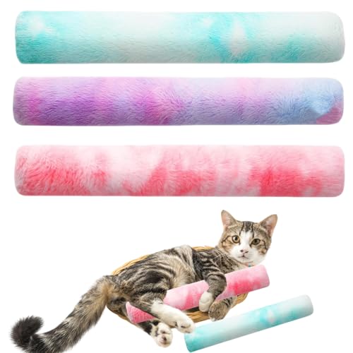 OUOQI Katzenspielzeug Katzenminze Kissen, 3 Stück Baldrian Kissen für Katzen, Katzenminze Spielzeug, Katzenminze Polster Spielzeug, Catnip Pillow, Weiches und Langlebiges Spielzeug für Katzen OUOQI Katzenspielzeug Katzenminze Kissen, 3 Stück Baldrian Kissen für Katzen, Katzenminze Spielzeug, Katzenminze Polster Spielzeug, Catnip Pillow, Weiches und Langlebiges Spielzeug für Katzen von OUOQI