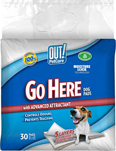 OUT! Moisture Lock Dog Training Pads - 30 Pack von OUT!
