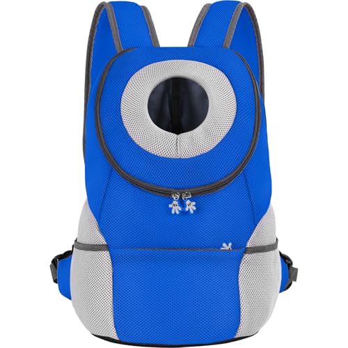 OUUTMEE Haustier-Rucksack für Hunde und Katzen, praktisch für Reisen im Freien, 46 x 41 x 24 cm, blau OUUTMEE Haustier-Rucksack für Hunde und Katzen, praktisch für Reisen im Freien, 46 x 41 x 24 cm, blau von OUUTMEE