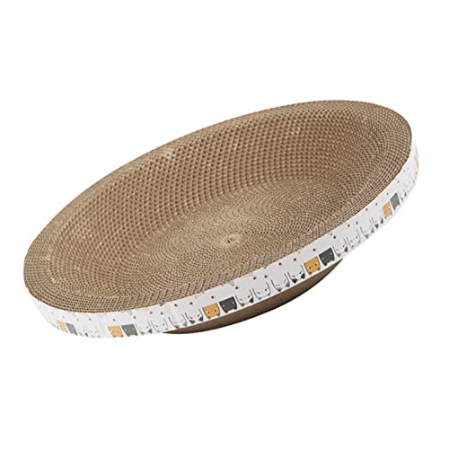 2 in 1 Runde Cat Scratcher Papp Schüssel, Kratz Polster Zum Schutz von Innen Möbeln 2 in 1 Runde Cat Scratcher Papp Schüssel, Kratz Polster Zum Schutz von Innen Möbeln von OVAQUIXI