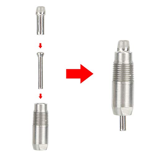 Langlebige 6pcs Edelstahl -Hühnertrinker für Geflügel, Automatische Trinknippelbauerngeräte Langlebige 6pcs Edelstahl -Hühnertrinker für Geflügel, Automatische Trinknippelbauerngeräte von OVAQUIXI
