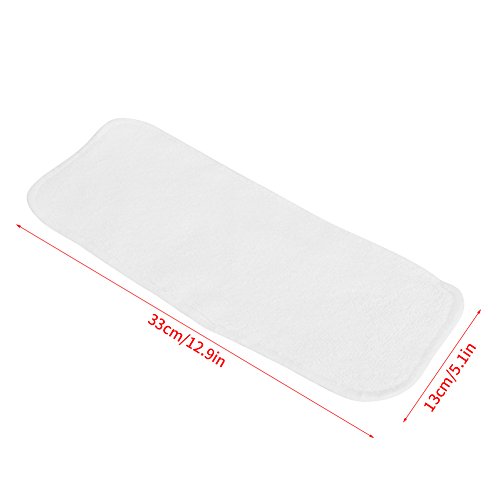 OVAQUIXI Atmungsaktives Baby Windel Liner Einsatz aus Bambusfasern, 5pcs Set für Baby, das Alte OVAQUIXI Atmungsaktives Baby Windel Liner Einsatz aus Bambusfasern, 5pcs Set für Baby, das Alte von OVAQUIXI