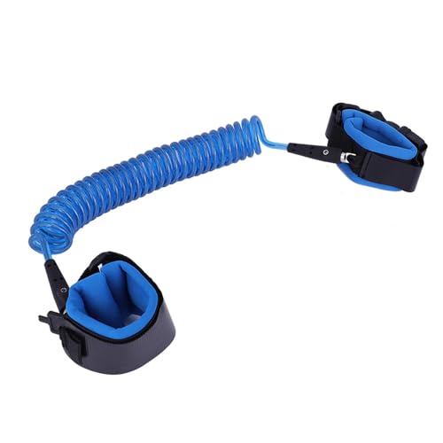 OVAQUIXI Hochwertige Anti Lost Arms Leine mit Sicherheitsschlüssel, Geeignet für Kleinkindkabelbaum, Komfortabel und Atmungsaktiv, Ideal für Gehenssicherheit (Blue) von OVAQUIXI