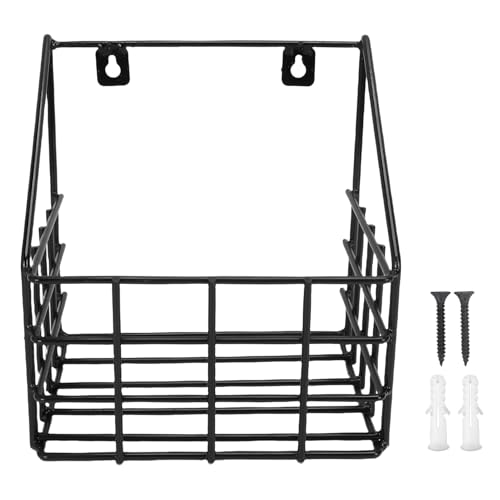 OVAQUIXI Pferdestabiler Organizer, Metall -Pferdeanhänger -Organizer Wandhängekorb mit Schrauben und Ausdehnungsrohre 23.5x17.2x25.5 cm/9.25x6.77x10.04in OVAQUIXI Pferdestabiler Organizer, Metall -Pferdeanhänger -Organizer Wandhängekorb mit Schrauben und Ausdehnungsrohre 23.5x17.2x25.5 cm/9.25x6.77x10.04in von OVAQUIXI