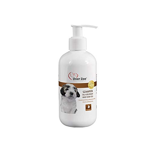 Over Zoo Shampoo für Shih Tzu Welpen 250ml EIN sanftes Shampoo für Welpen mit Kaschmir-Wollproteinen Over Zoo Shampoo für Shih Tzu Welpen 250ml EIN sanftes Shampoo für Welpen mit Kaschmir-Wollproteinen von OVER ZOO