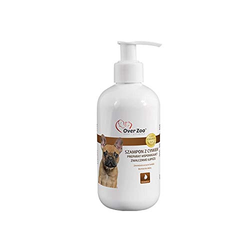 Over Zoo Zink-Shampoo 250ml EIN spezielles Shampoo für Hunde, die zu Schuppen neigen von OVER ZOO