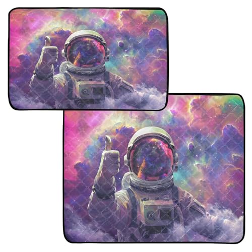 Waschbare Urinierunterlagen für Hunde, Astronauten-Trageanzug, mit Daumen-Up-Schild, wiederverwendbare Haustierunterlagen Waschbare Urinierunterlagen für Hunde, Astronauten-Trageanzug, mit Daumen-Up-Schild, wiederverwendbare Haustierunterlagen von OWFKAY