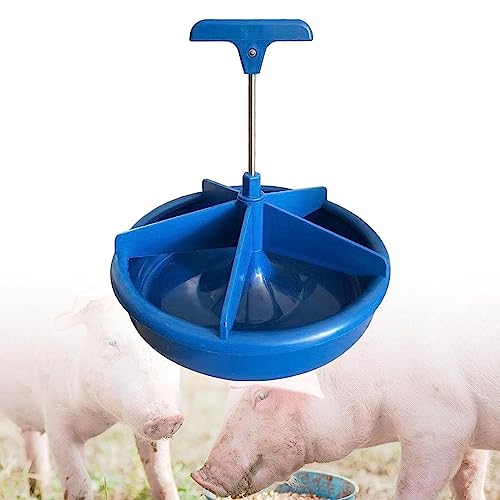 Futternapf for Tiere, Futtertrog for Schweine, Futterbehälter for Schweine, Futtertrog for Schweine, Tierhaltungsausrüstung mit 5 Steckplätzen, Futtertablett for Schweine for Geflügel, Haustier, Rinde Futternapf for Tiere, Futtertrog for Schweine, Futterbehälter for Schweine, Futtertrog for Schweine, Tierhaltungsausrüstung mit 5 Steckplätzen, Futtertablett for Schweine for Geflügel, Haustier, Rinde von OWLKAY