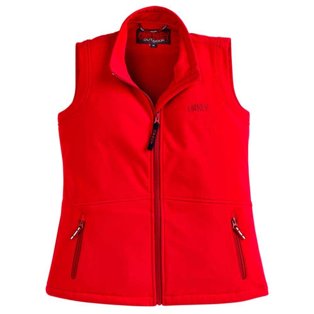 OWNEY Damen Softshellweste Basic Vest red, Gr. XXS OWNEY Damen Softshellweste Basic Vest red, Gr. XXS von OWNEY