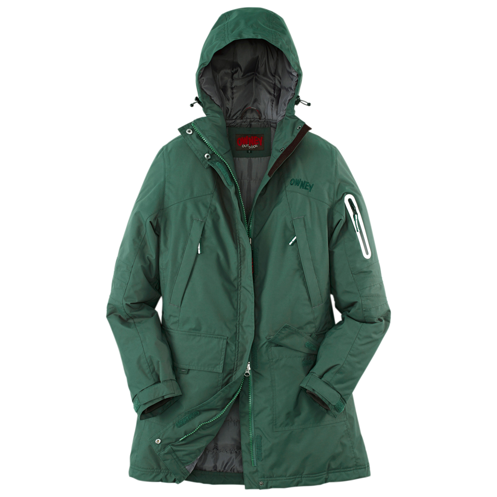 OWNEY Damen Winterparka Albany dunkelgrün, Gr. XS von OWNEY