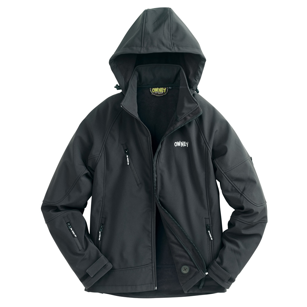 OWNEY Herren Softshelljacke Fjord black, Gr. XXL OWNEY Herren Softshelljacke Fjord black, Gr. XXL von OWNEY