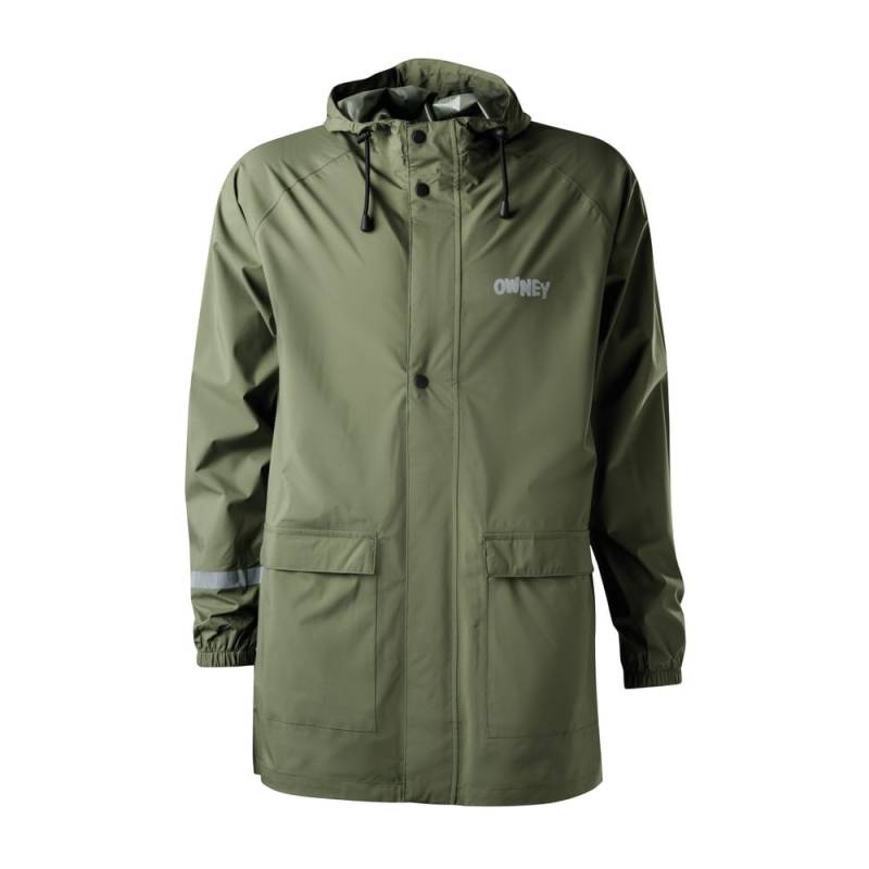 OWNEY Regenjacke Come Home! Rain Jacket khaki, Gr. XXXL von OWNEY