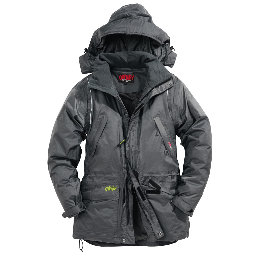 OWNEY Regenjacket Allaq schwarz, Gr. XS von OWNEY