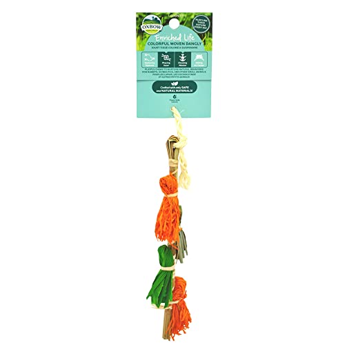 Oxbow Enriched Life Colorful Woven Dangly For Enrichment For Small Animals von Oxbow
