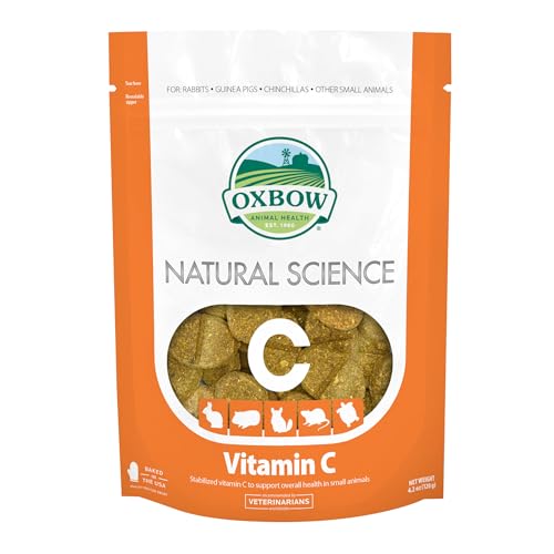 Oxbow Natural Science Small Animal Gerbil Hamster Vitamin C Supplement 60 count von Oxbow