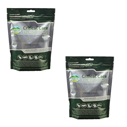 Oxbow Critical Care Alleinfuttermittel für Kleinnager - Doppelpack - 2x á 36g Beutel von OXBOW