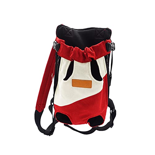 Tragetasche für Hunde und Katzen, atmungsaktiv, für Reisen, tragbar, für kleine und mittelgroße Hunde, Katzen, Welpen, verstellbare Tasche für Outdoor, Radfahren, Reisen, klein Tragetasche für Hunde und Katzen, atmungsaktiv, für Reisen, tragbar, für kleine und mittelgroße Hunde, Katzen, Welpen, verstellbare Tasche für Outdoor, Radfahren, Reisen, klein von OYUEGE