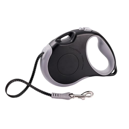 Einziehbare Hundeleine für Kleine, Mittelgroße Hunde Bis zu 20 Kg, Einziehbare Hundeleinen, Ausziehbare Hundeleinen mit Rutschfestem Griff, Starkes Nylonband Gegen Verheddern,G-5m/15kg von JBNCRYGD
