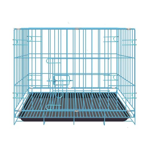 OYWEHECE Haustier-Klappkäfig, Zusammenklappbarer Hundekäfig, Geeignet für Welpen, Katzen, Kaninchen, Drinnen und Draußen, Tragbarer Haustierkäfig,A-85 * 60 * 70cm von DVUHYPBH(売店)