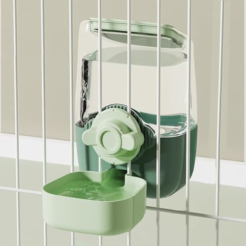 Automatischer Futterspender für Haustiere, Schwerkraft-Kaninchen-Futterstation und Wasser-Set, Käfig, Katze, Futternapf, Futterstation für Welpen, Kätzchen, Chinchilla, Igel, Meerschweinchen von OYYJIG