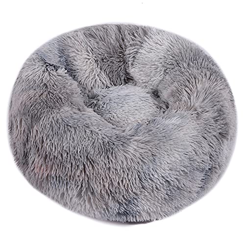 OYhmc Indoor Katzenbett, waschbar flauschig rundes Haustierbett rutschfest, beruhigend weich Plüsch Donut Kuschelkissen für kleine Hunde und Kätzchen Selbsterwärmung OYhmc Indoor Katzenbett, waschbar flauschig rundes Haustierbett rutschfest, beruhigend weich Plüsch Donut Kuschelkissen für kleine Hunde und Kätzchen Selbsterwärmung von OYhmc