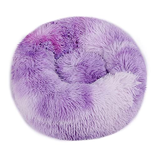OYhmc Indoor Katzenbett, waschbar flauschig rundes Haustierbett rutschfest, beruhigend weich Plüsch Donut Kuschelkissen für kleine Hunde und Kätzchen Selbsterwärmung OYhmc Indoor Katzenbett, waschbar flauschig rundes Haustierbett rutschfest, beruhigend weich Plüsch Donut Kuschelkissen für kleine Hunde und Kätzchen Selbsterwärmung von OYhmc